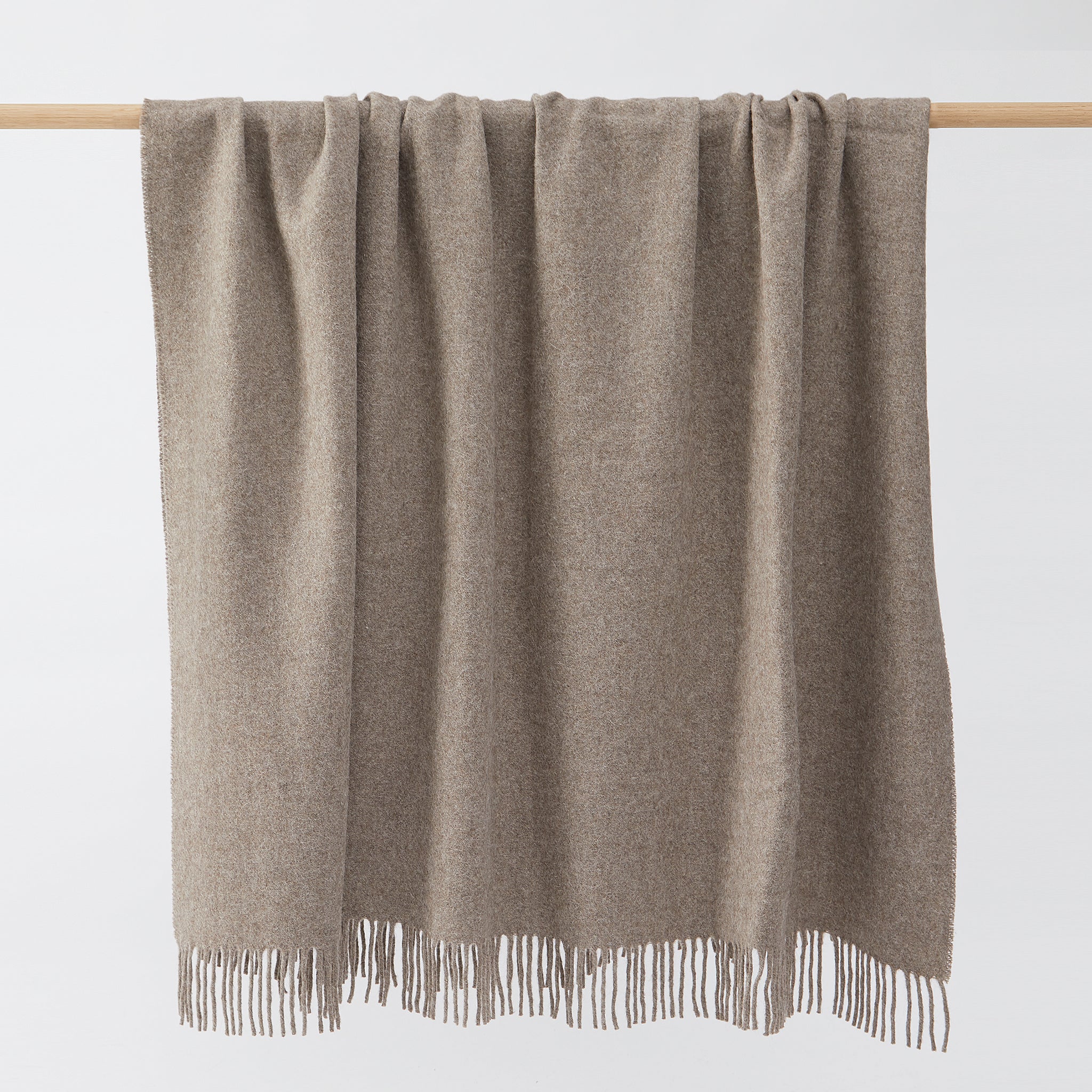 Super soft and warm: a llama blanket is a piece for life. By Native