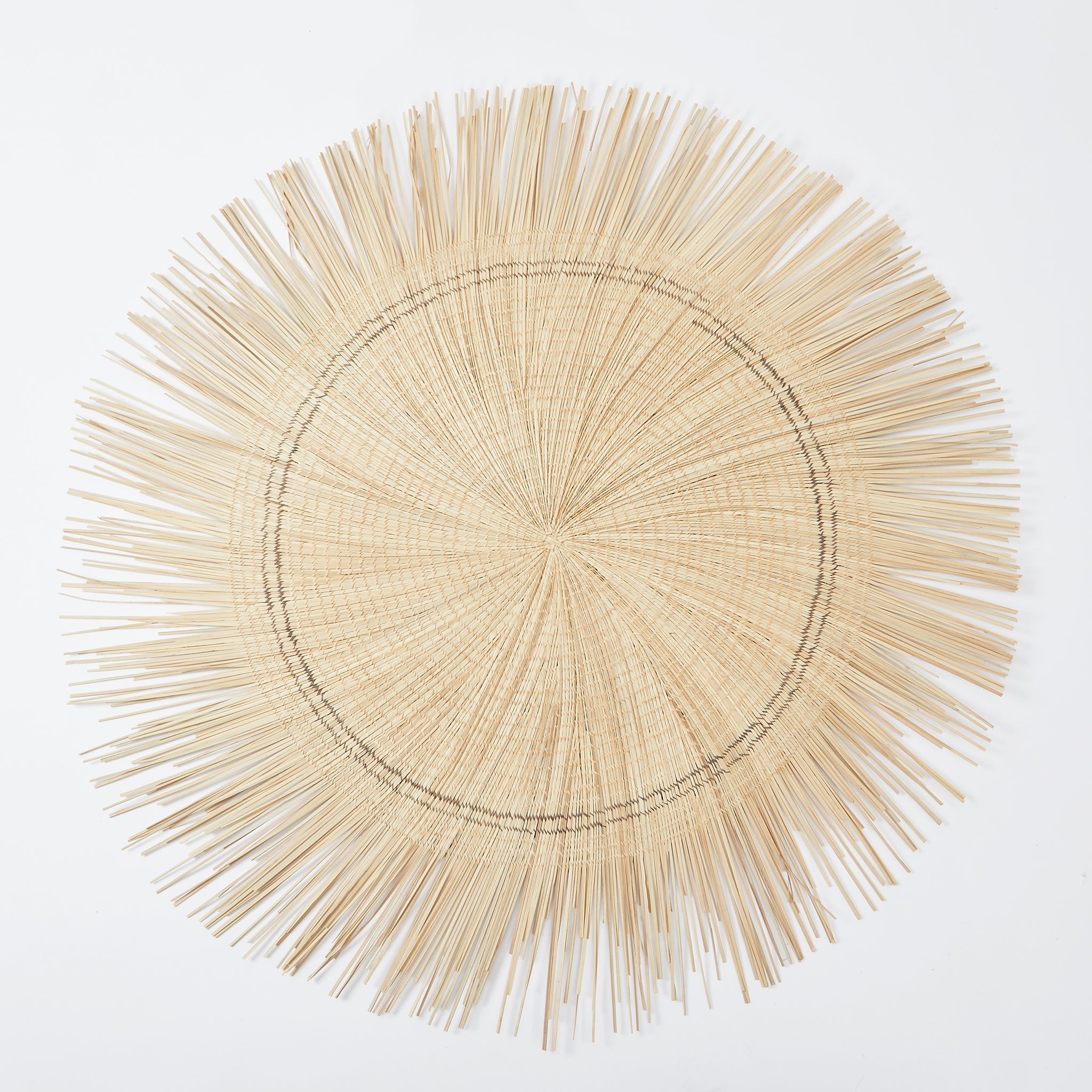 BY NATIVE Wall Decoration - Hand-woven "Sun Circle" 120 cm  