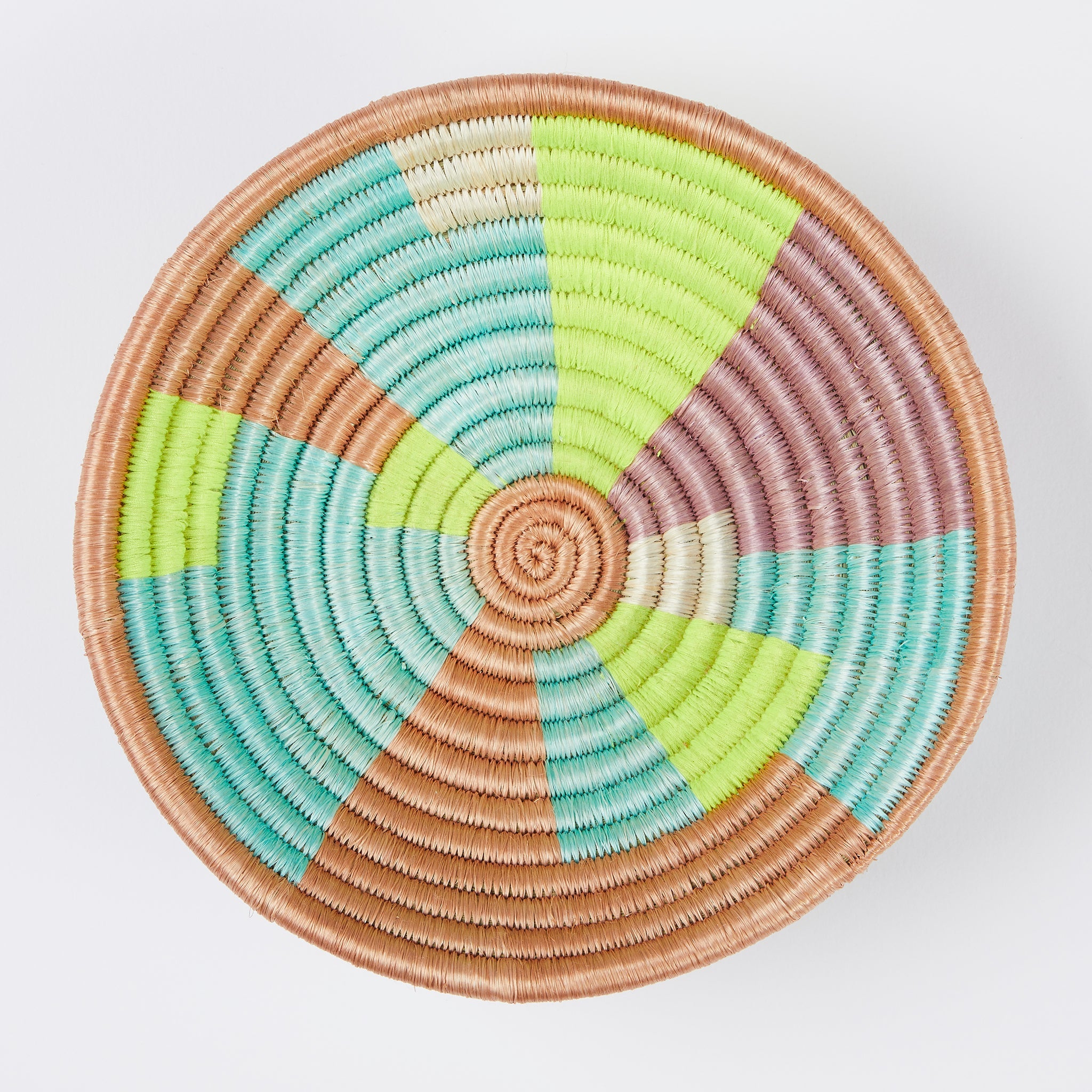 Wall plate and basket bowl Mini Neon - By Native
